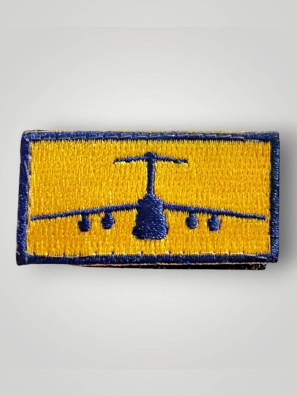 C-5 Air Force Pilot Uniform Patch Embroidered Yellow Navy Army Military Jets New